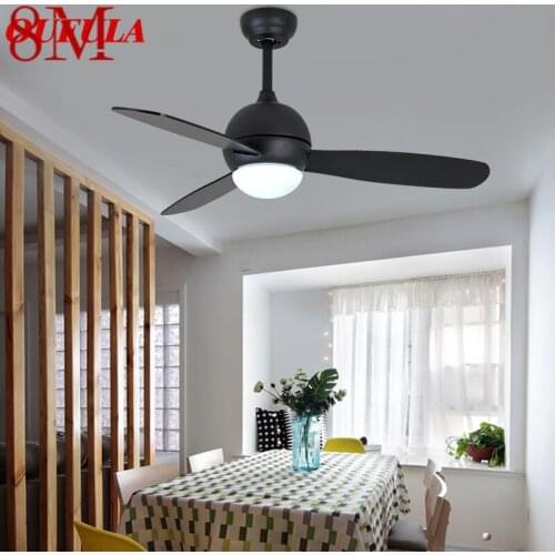 8M Modern Ceiling Fan Lights With Remote Control 110V 220V Home Decorative For Living Room Bedroom Restaurant