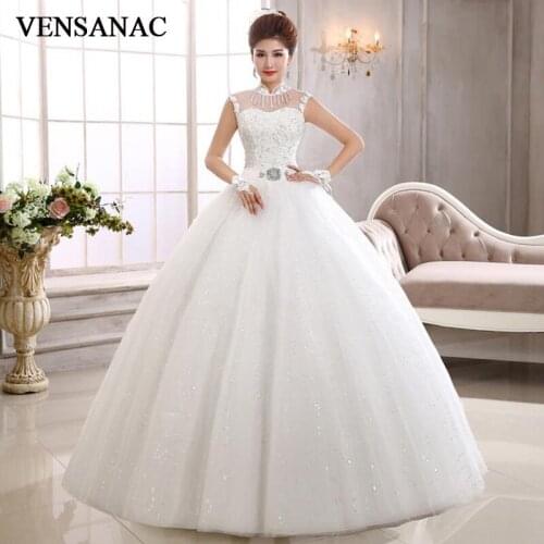 VENSANAC Long Sleeve Wedding Dresses
