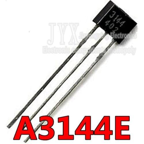 10PCS A3144E TO92 A3144 TO-92 3144 3144E Hall Effect Sensor new and original IC