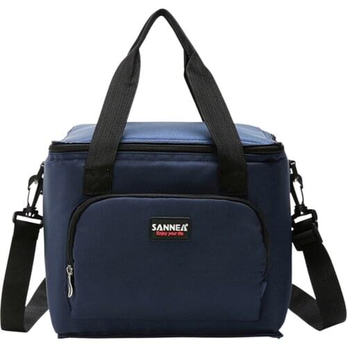 4 Colors Newest Arrival Picnic Bag Floral Print Large Capacity Lunch Bag Multipurpose Thermal Bag for Camping Picnic Hiking