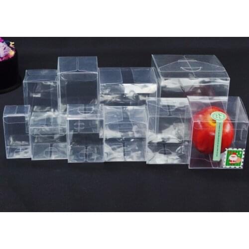 500pcs/Lot Clear Plastic PVC Box Transparent Gift Box Suitable For Wedding /Party/Birthday/Candy/Toy /Jewelry/Food/Package Box