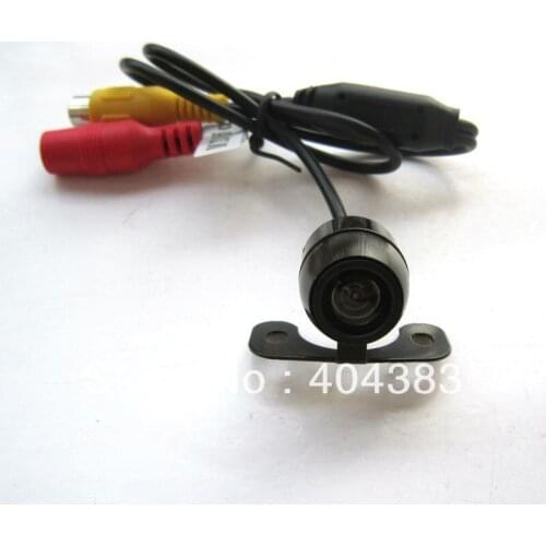 Free Shipping !!! Wireless Car MPV SUV Rear View Mirror Image Color CMOS Camera Universal All Fit Mount 17mm With Guide Line