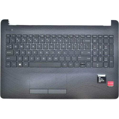 JIANGLUN Palmrest Top Case with Keyboard For HP 15-BS 15-BW 925010-001