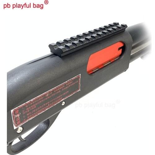 Outdoor sports competitive toy AKA M870 upgraded material guide rail water bullet gun model appearance modified parts OD145
