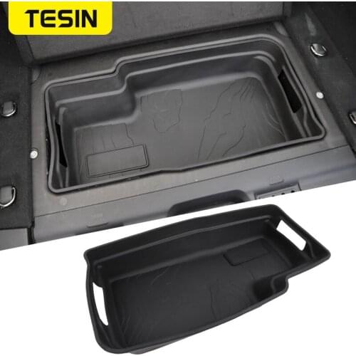 TESIN Stowing Tidying for Wrangler JL 2018+ Car Rear Storage Bag Trunk Storage Box for Jeep Wrangler JL 2019+ Car Accessories