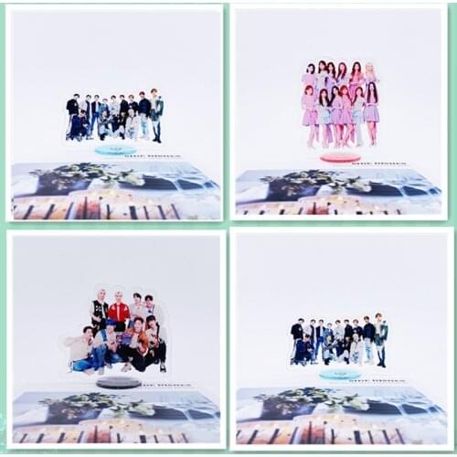KPOP NCT Twice STRAY KIDS TREASURE SEVENTEEN IZONE Standing Desktop Small Station Brand Statue Desktop Decoration Standee New