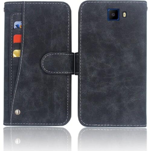 Hot! Elephone S8 Case High quality flip leather phone bag cover case for Elephone S8 with Front slide card slot