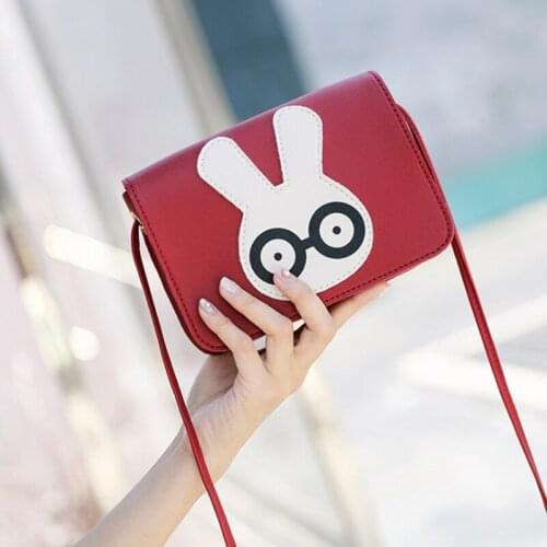New Cute Girl Bag Fashion Mobile Phone Bag Versatile One Shoulder Messenger Bag Zero Wallet Key Card Purse