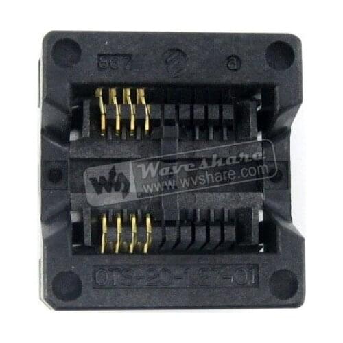 OTS-8(20)-1.27-01 Enplas IC Test Socket Programmer Adapter 5.4mm Width 1.27mm Pitch for SOP8 SO8 SOIC8 Package