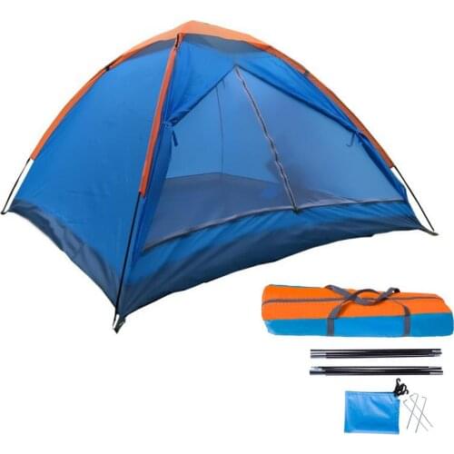 Portable Camping Tent 4 Season Outdoor Camping 3-4 Person Family Camp Tent Easy Open Ultralight Instant Shade Folding Tent