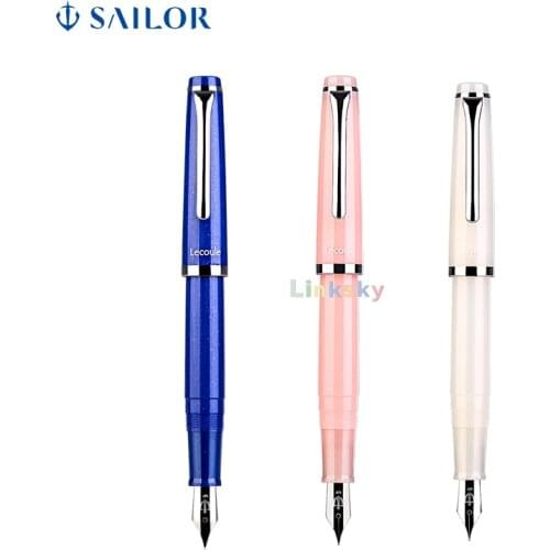 Sailor Fountain Pen Lecoule Power Stone Color, Fine 11-0311, Stainless steel medium thin,MF Choose from 5 colors,Stationery