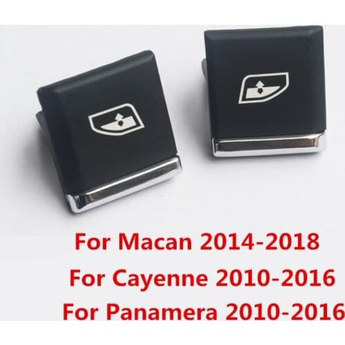 Plastic Driver Side Window Lifter Switch Button Replacement for Porsche Macan 2014 - 2018 Panamera Cayenne 2010-2016