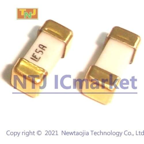 50 PCS Gold Plated Ceramics Fuse 1808 125VAC, 0451005.MRL 5A, 045106.3MRL 6.3A, 0451007.MRL 7A, 0451008.MRL 8A, 0451010.MRL 10A