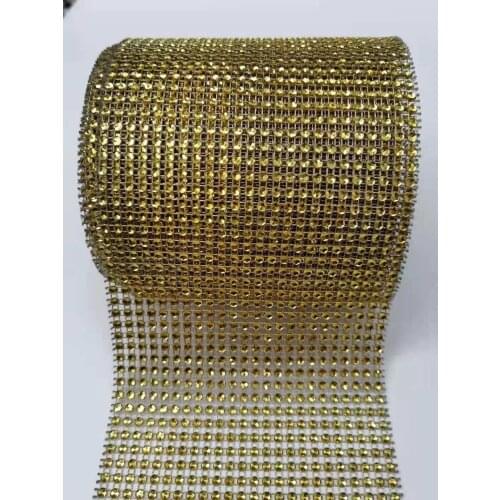 Silver plastic rhinestone mesh trimming sew on mesh trim 24 rows 4mm silver base 10 yards/roll mesh trmming Without Rhinestone