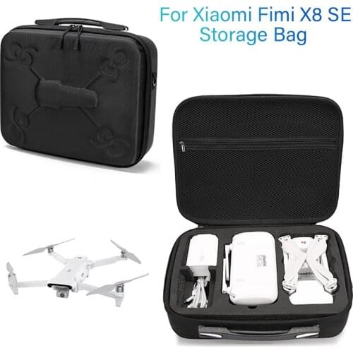 Drone Bags Hard-Skin Storage Hand Bag For Xiaomi Fimi X8 SE RC Quadcopter Carrying Portable Shoulder Bag Protect Accessories