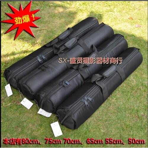Tripod bag 40cm 50cm 55cm 60cm 65cm 70cm 75cm 80cm 100 120cm Padded Strap Camera Tripod Carry Bag Travel Case For Velbon SLR