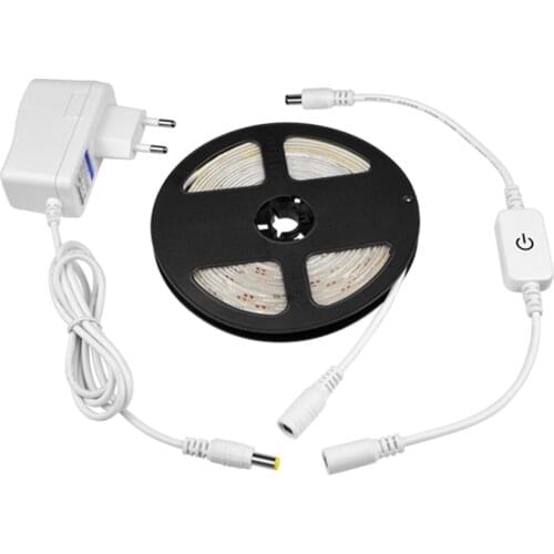 Highlight not glare white touch switch white light warm white 12v 2835 cabinet light corridor light strip 0.5M 1M 2M 3M 4M 5M