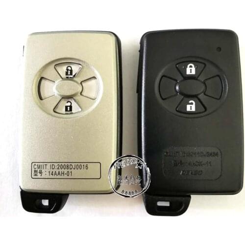 Car Keyless Smart Remote Key with ID71 Chip 315Mhz for Toyota RAV4 Yaris Reiz Car Intelligent Remote Key Board Number 0111