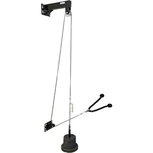 Fitness Home Gym DIY Pulley Cable Machine Biceps Triceps Back Blaster Attachments Lat Pull Down Cable System Workout Equipment