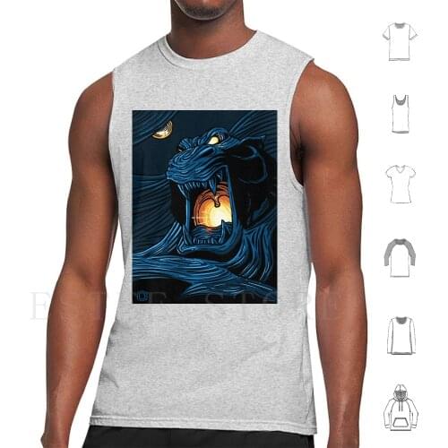 Cave Of Wonders Tank Tops Vest Sleeveless Aladdin Cave Of Wonders Graphic Desert Cave Lamp Genie Jasmine Jafar Carpet Abu