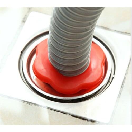 1PCS Practical Silicone Sewer Pipe Drain Sealing Plug Anti-odor Water Ring Seal Tools Plastic Washing Machine Pool Seal Ring