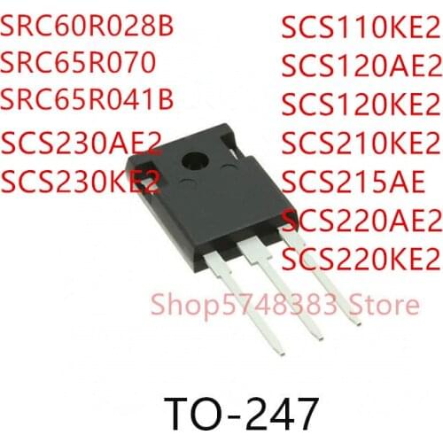 10PCS SRC60R028B SRC65R070 SRC65R041B SCS230AE2 SCS230KE2 SCS110KE2 SCS120AE2 SCS120KE2 SCS210KE2 SCS215AE SCS220AE2 SCS220KE2