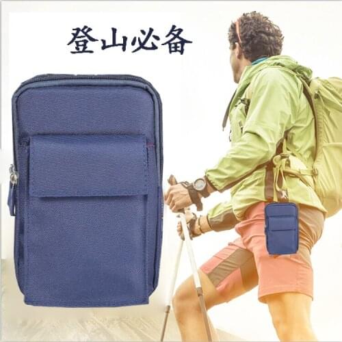 6.4inch Double zipper multi - functional leisure mobile phone sets For Blackview BV8000 Pro Doogee BL12000 Case Cover