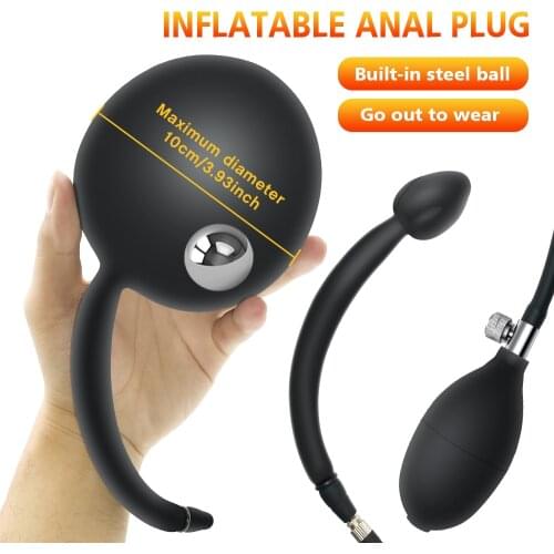 Sex Toys Anal Erotic Gadgets Sex Shop Anal Dilator Inflatable Bigs Butt Plug Prostate Massage Anal Stimulator Adult Sex Products