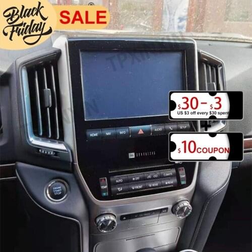 Android 10.0 Carplay DSP DVD For Toyota Land Cruiser GXR 2008-2015 Multimedia Player Radio Stereo Tape Recorder Video Navi GPS
