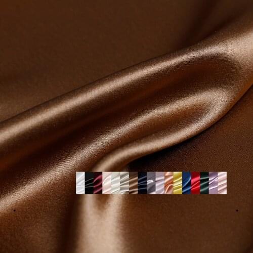 WhiteWaxberry Japanese Triacetate Satin Pink Vertical Sense Garment Materials Spring Dress Pants DIY clothes fabric Freeshipping