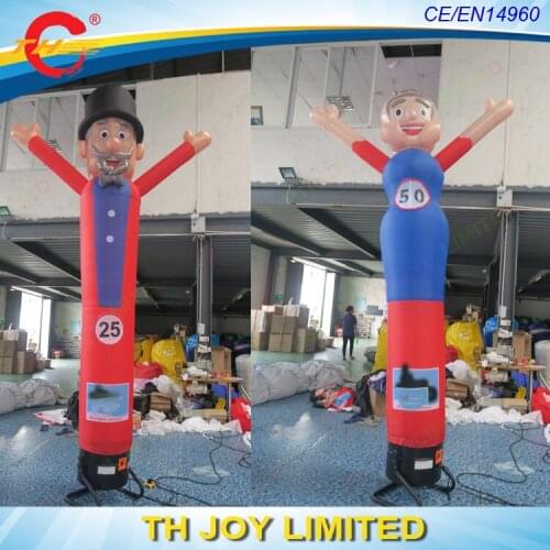 Free shipping!outdoor inflatable abraham air dancer inflatable sarah air dancer