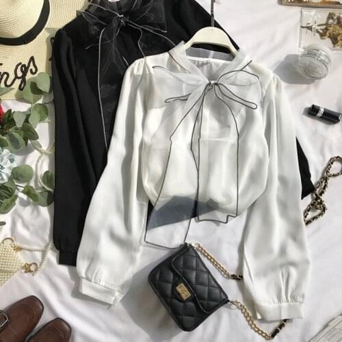 Женские белые рубашки CWBshowGG China At AliExpress