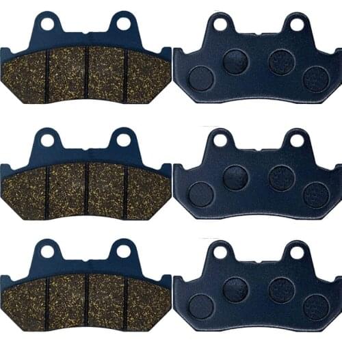 For Honda CX500 CX650 Turbo FT500 Ascot VF500 F Interceptor CB1000 C Custom CB1100 F Supersport Motorcycle Brake Pads Front Rear