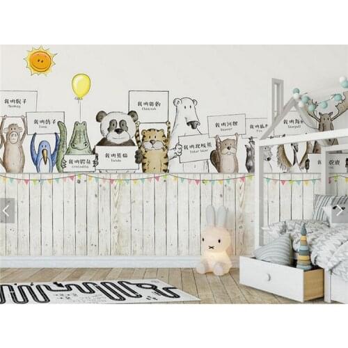 European Carton Kids' Bedroom Wall Mural Photo Wallpaper TV Sofa Background Wall Decor Large Murals Luxury Wall Paper Rolls 3d