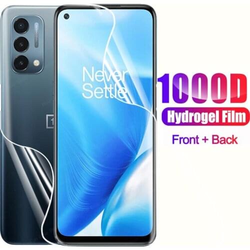 Hydrogel Film For Oneplus Nord N200 5G Screen Protector Front + Back Soft TPU Cover For One plus Nord N200 Film Not Glass
