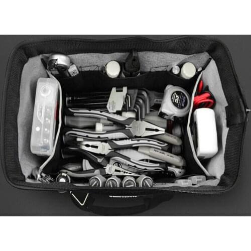 Tool Bag Multi-Function Repair Kit Portable Bag Electric Tools Hardware Repair Storage Bag Portable Storage Organizer Box