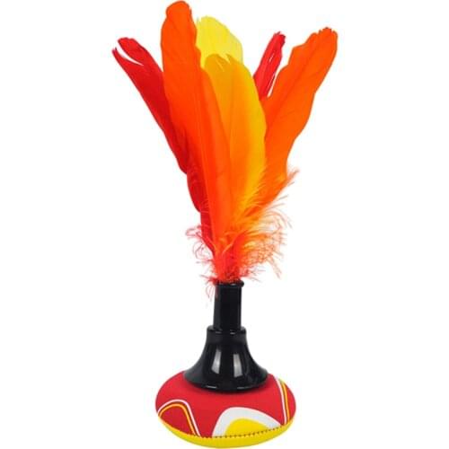 Neoprene Hand Shuttlecock Beach Entertainment Indiaca Featherball Hand Badminton Practice Hand Foot Coordination Interesting