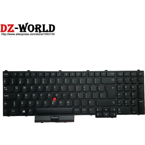 New Original CFR Canadian French Keyboard for Lenovo Thinkpad P51 P71 P50 P70 Laptop 01ER953 01HW243 00PA249 00PA331