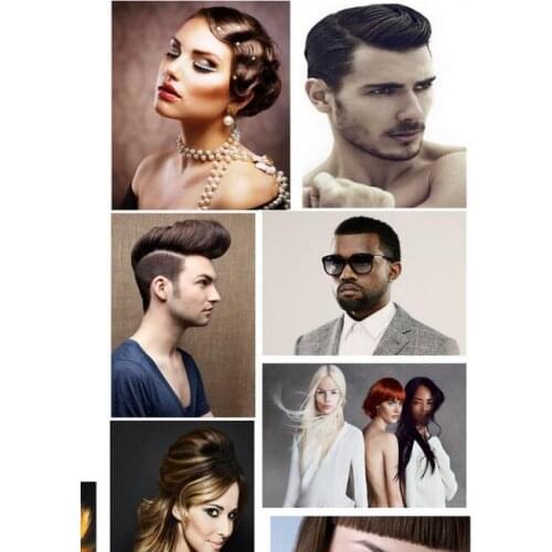 24style HAIRDRESSER, BARBER, HAIR SALON, HAIRSTYLE Art Film Print Silk Poster for Your Home Wall Decor 24x36inch