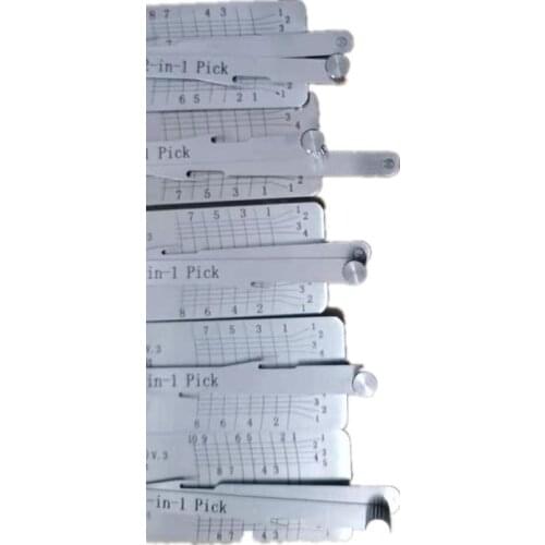 Genuine LiShi 2 in 1 Tool Locksmith Tools HU100(10) HU101 HU100R HU162(T9) HU162(T10) HU39 HON58R HON66 HON70 HY15 HYN11 HYN7R