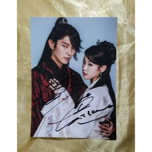 Signed Lee Ji Eun IU LEE JOON GI autographed photo 5*7 Scarlet Heart Ryeo K-POP 9 versions 042020