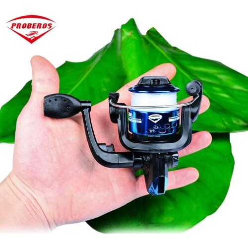 PRO BEROS Metal Spinning Fishing Reel Casting 5.2:1 Fly Sea Fishing Wheel Fishing Tackle Tools For Saltwater Lure Accessories