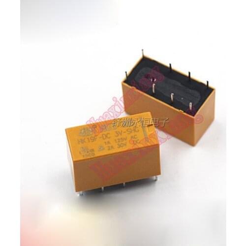 20PCS/Lot Signal Relay HK19F 3V 5V 12V 24V 2A 8Pin HK19F-DC3V-SHG HK19F-DC5V-SHG HK19F-DC12V-SHG HK19F-DC12V-SHG