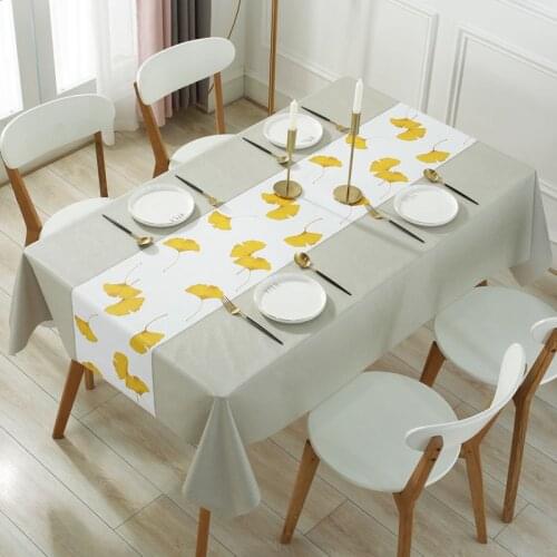 Nordic grid pvc tablecloth home waterproof ins rectangular print tablecloth simple table table cloth