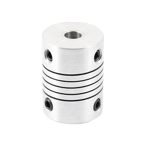 1pc D18L25 CNC Motor Helical Shaft Coupler Beam Coupling Connect Encoder Shaft Usage 3mm 4mm 5mm 6mm 6.35mm 7mm 8mm 10mm