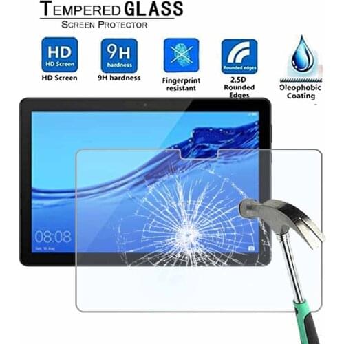 For Huawei MediaPad T5 10 Wi-Fi - 9H Premium Tablet Tempered Glass Screen Protector Film Protector Guard Cover