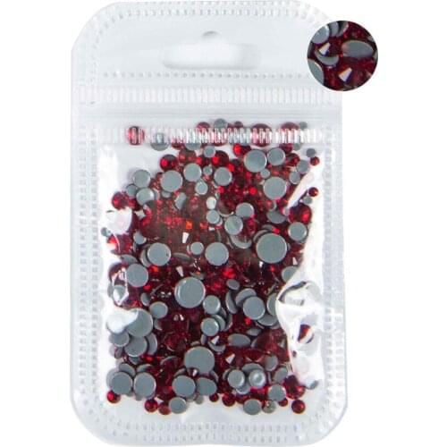 10g /bag Mixed Size Glass Strass Hotfix Iron On Rhinestones For Nail Art Sewing & Fabric Decoration