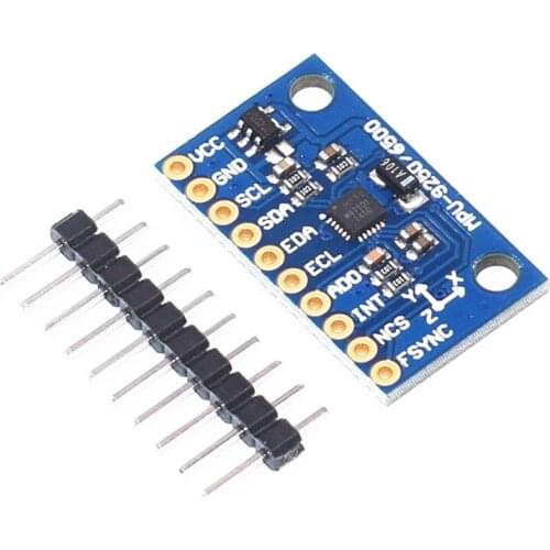 10pcs GY-6500 MPU-6500 6DOF six-axis accelerometer 6-axis attitude gyro sensor module SPI Interface MPU6500