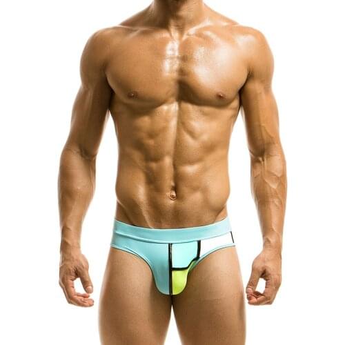 2021 Swimming Trunks For Men Swimwear Swimsuit Sexy Beach Briefs Surfing Bathing Suit Sport Printed Triangle Shorts Low Waist