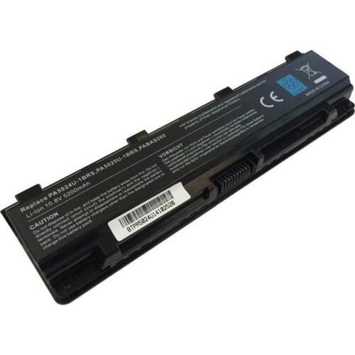 Laptop Battery for Toshiba C805 C805D C840 C840D C845 C845D C850 C850D Battery C855 C855D C870 C870D C875D PA5024 5200mAh